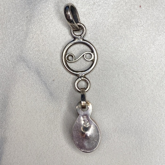 Moonstone pendant sterling silver 925 - Picture 4 of 6